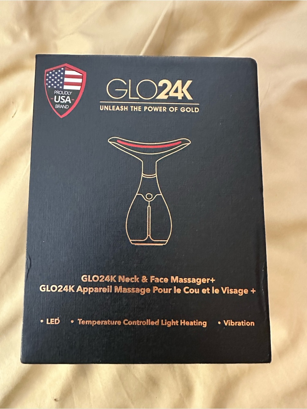 GLO24K Neck & Face Massager